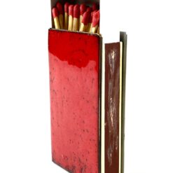 Metalinis dėklas didelei degtukų dėžutei 7×11,5×2,5 cm