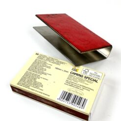 Metalinis dėklas didelei degtukų dėžutei 7×11,5×2,5 cm