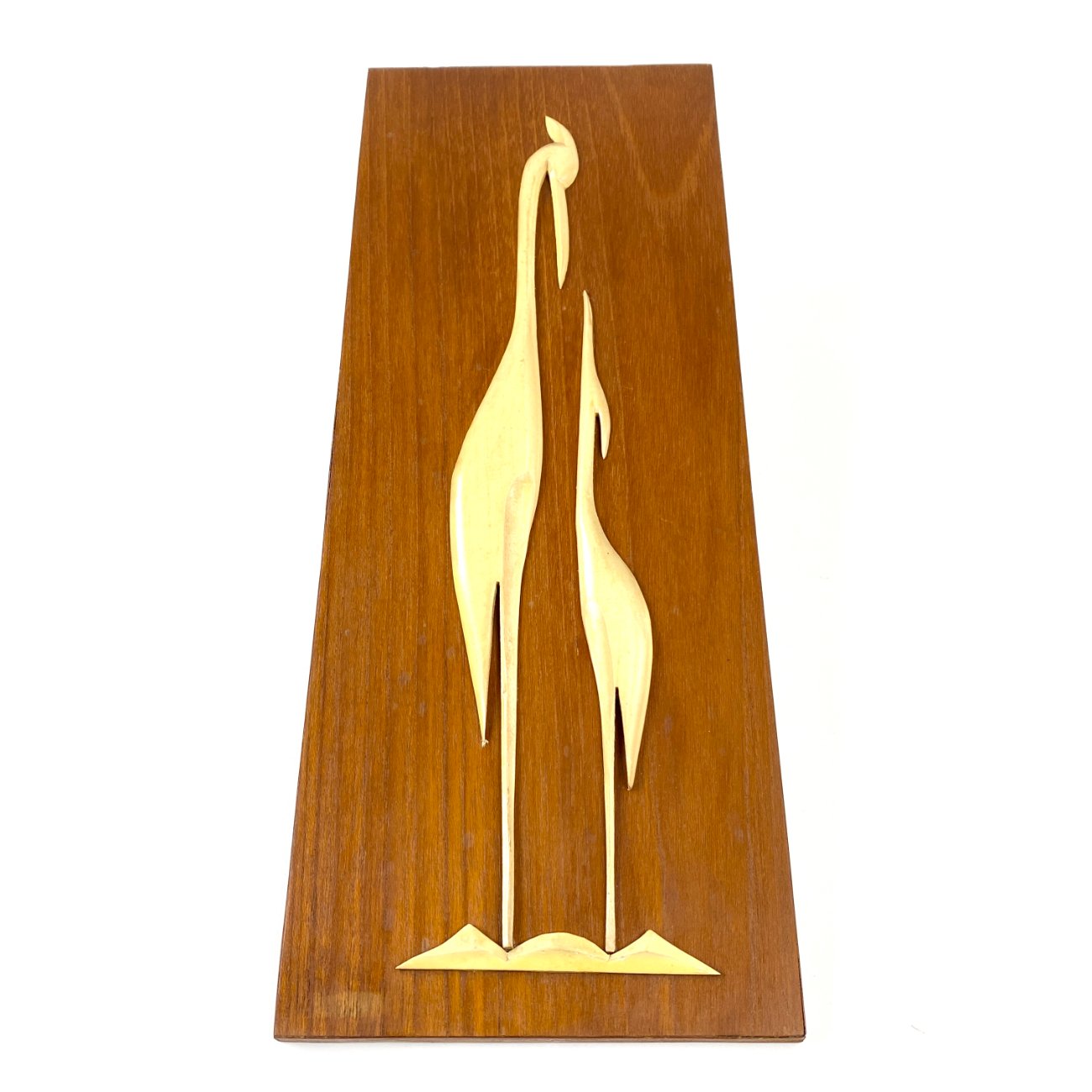 HN1939-animalistine-tematika-0 Medinis paveiksliukas su gervių atvaizdu 1,5x15x39,5 cm