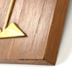 Medinis paveiksliukas su gervių atvaizdu 1,5x15x39,5 cm