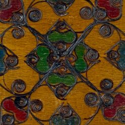 Miniatiūrinė medinė dėžutė 7×8,5×1,5 cm