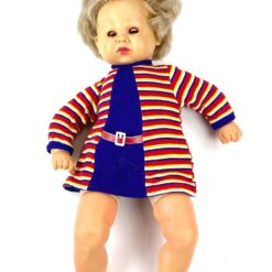 Vintažinė vokiška “Emaso” lėlė 13x25x51 cm