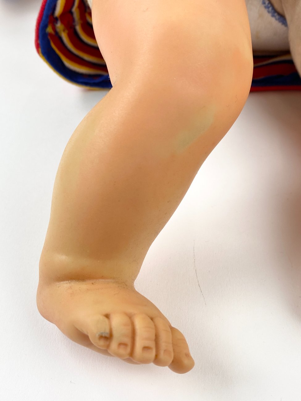 HN1944-leles-12 Vintažinė vokiška “Emaso” lėlė 13x25x51 cm