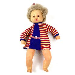 Vintažinė vokiška “Emaso” lėlė 13x25x51 cm