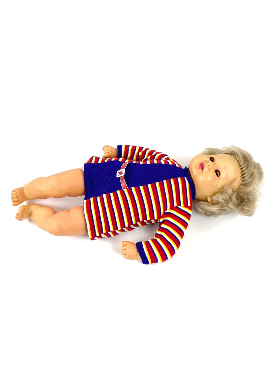 HN1944-leles-4 Vintažinė vokiška “Emaso” lėlė 13x25x51 cm