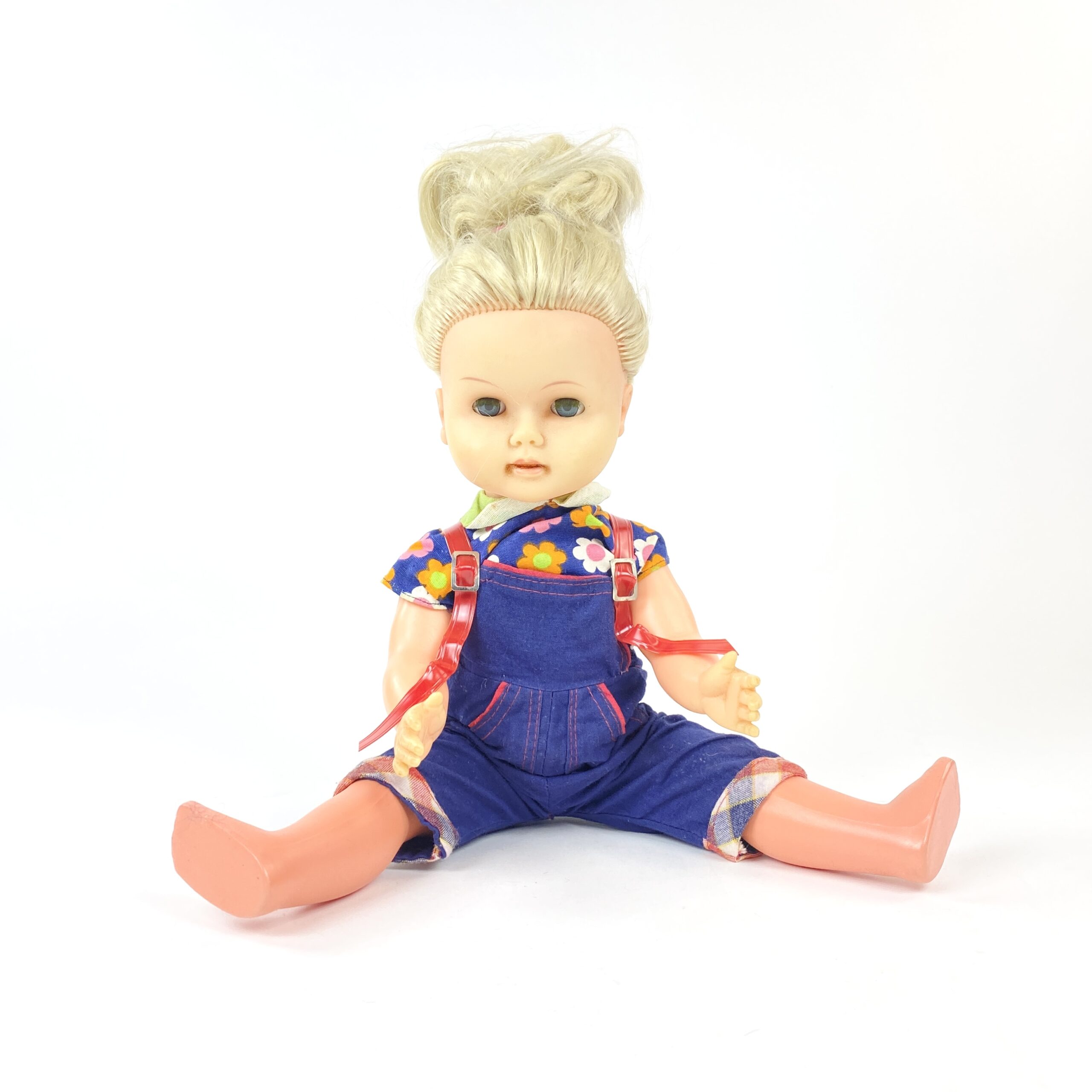 IMG_0234 Vintažinė mieganti lėlė “Claudia 70” 11x14x41 cm