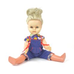 Vintažinė mieganti lėlė “Claudia 70” 11x14x41 cm