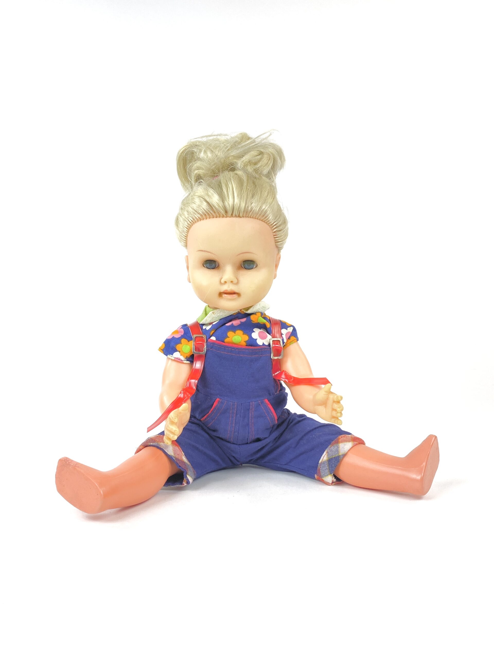 IMG_0236 Vintažinė mieganti lėlė “Claudia 70” 11x14x41 cm