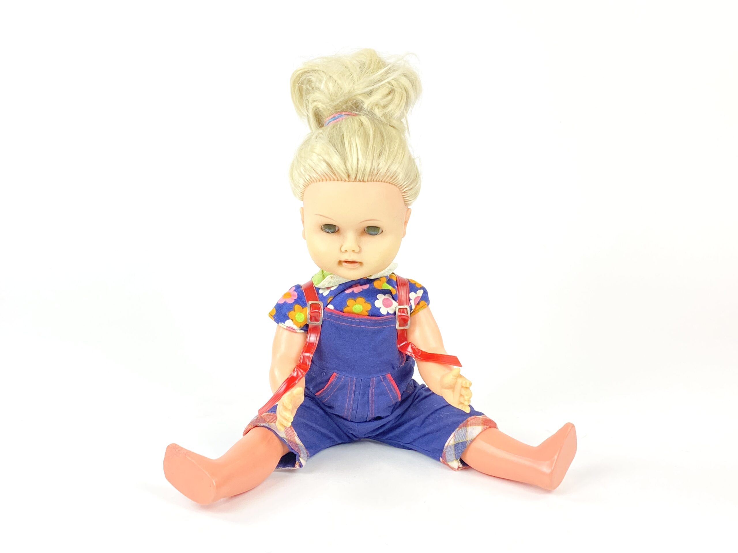 IMG_0240 Vintažinė mieganti lėlė “Claudia 70” 11x14x41 cm