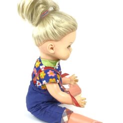 Vintažinė mieganti lėlė “Claudia 70” 11x14x41 cm