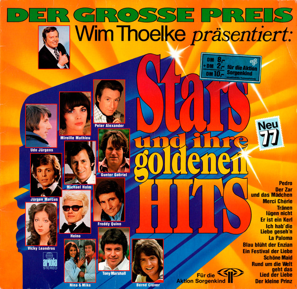 ALP22097P_1774625280 Various – 1977 – Der Grosse Preis – Wim Thoelke Präsentiert: Stars Und Ihre Goldenen Hits – Neu 77