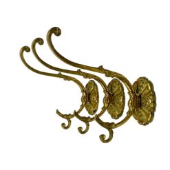 Žalvariniai kabliukai 3 vnt. komplektas 17x8,5x21 cm