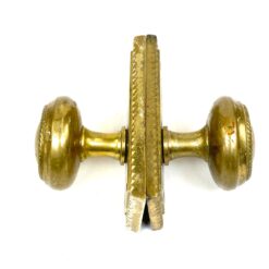 Žalvarinės bumbulo formos rankenos 2 vnt. komplektas 6×5,7×11,1 cm