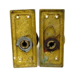 Žalvarinės bumbulo formos rankenos 2 vnt. komplektas 6×5,7×11,1 cm