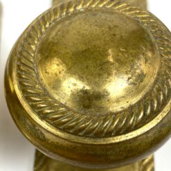 Žalvarinės bumbulo formos rankenos 2 vnt. komplektas 6×5,7×11,1 cm