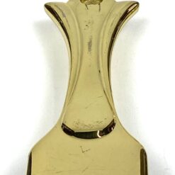 Žalvarinis 3 vnt. komplektas iš šepečio batams, batų šaukšto ir kabyklos