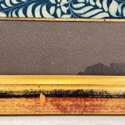 Ant audinio tapytas rytietiškas paveikslas mediniame rėme 2,5x72x105 cm