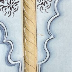 Ant audinio tapytas rytietiškas paveikslas mediniame rėme 2,5x72x105 cm