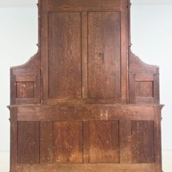 Barokinio stiliaus ąžuolinis dviejų dalių bufetas 54x203x247 cm