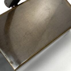 Sieninis, žalvarinis paveiklso apšvietimo šviestuvas 18x63x23 cm