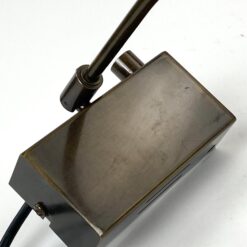 Sieninis, žalvarinis paveiklso apšvietimo šviestuvas 18x63x23 cm