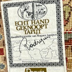 Vilnonis rankų darbo kilimas 345x222x0,7 cm