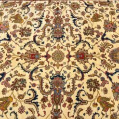 Vilnonis rankų darbo kilimas 345x222x0,7 cm