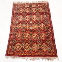 Vilnonis rankų darbo kilimas 135x90x0,4 cm