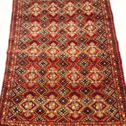 Vilnonis rankų darbo kilimas 135x90x0,4 cm