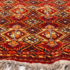 Vilnonis rankų darbo kilimas 135x90x0,4 cm