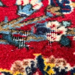 Vilnonis rankų darbo kilimas “Kashan” 346x250x0,7 cm