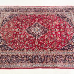 Vilnonis rankų darbo kilimas “Kashan” 346x250x0,7 cm