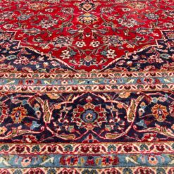 Vilnonis rankų darbo kilimas “Kashan” 346x250x0,7 cm