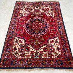 Vilnonis rankų darbo kilimas "Heriz" 207x143x1 cm