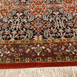 Vilnonis rankų darbo kilimas 210x124x0,5 cm