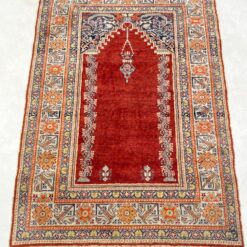 Šilkinis rankų darbo kilimėlis 152x89x0,4 cm