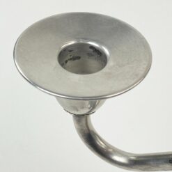 “Keltum” sidabruoto metalo trijų šakų žvakidė 9x24x18 cm