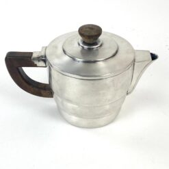 Art Deco penkių dalių servizas iš sidabruoto metalo 33x59x16 cm