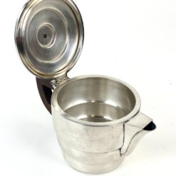 Art Deco penkių dalių servizas iš sidabruoto metalo 33x59x16 cm