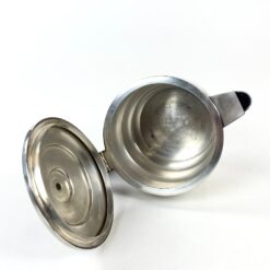 Art Deco penkių dalių servizas iš sidabruoto metalo 33x59x16 cm