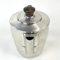 Art Deco penkių dalių servizas iš sidabruoto metalo 33x59x16 cm