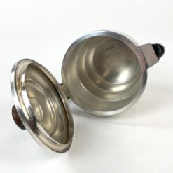 Art Deco penkių dalių servizas iš sidabruoto metalo 33x59x16 cm