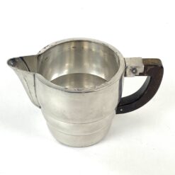 Art Deco penkių dalių servizas iš sidabruoto metalo 33x59x16 cm