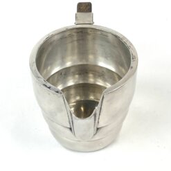 Art Deco penkių dalių servizas iš sidabruoto metalo 33x59x16 cm