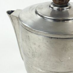 Art Deco penkių dalių servizas iš sidabruoto metalo 33x59x16 cm