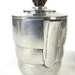 Art Deco penkių dalių servizas iš sidabruoto metalo 33x59x16 cm