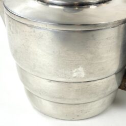 Art Deco penkių dalių servizas iš sidabruoto metalo 33x59x16 cm