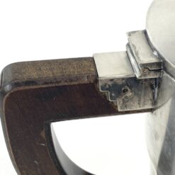 Art Deco penkių dalių servizas iš sidabruoto metalo 33x59x16 cm