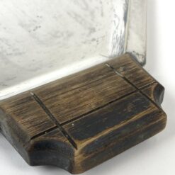 Art Deco penkių dalių servizas iš sidabruoto metalo 33x59x16 cm