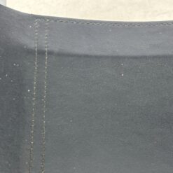 Mid Century stiliaus metalinio rėmo krėslas su eko oda 60x61x82 cm, 43 cm